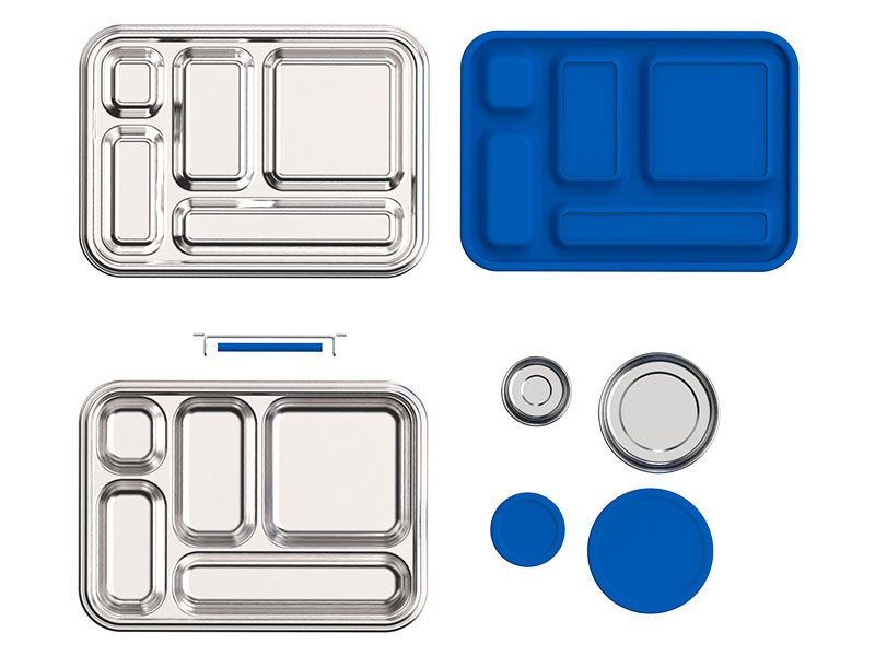 Stainless Steel lunch box F17 - Image 3