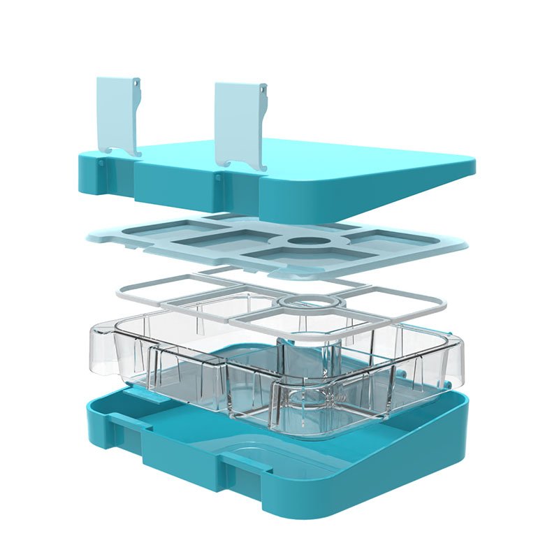 Plastic Lunch Box F4 - Image 3