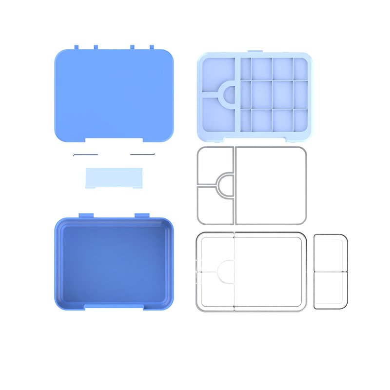Plastic Lunch Box F5 - Image 5