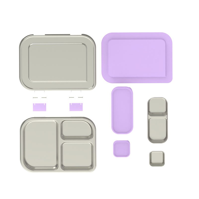 Stainless Steel Lunch Box F76 - Image 2