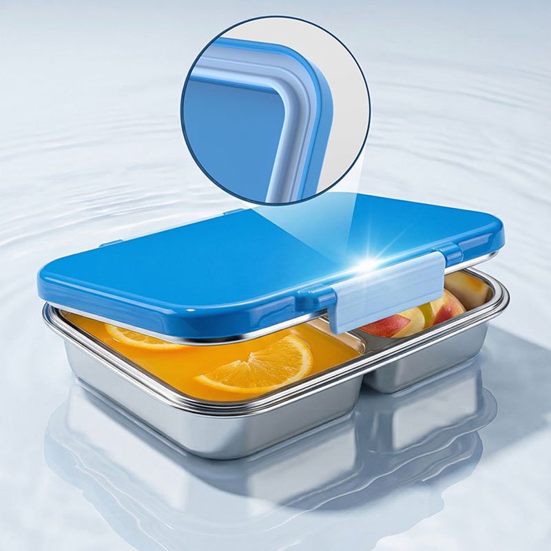 Stainless Steel Lunch Box F89 - Image 3
